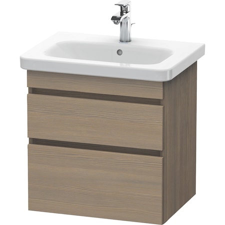 Durastyle Two Drawer Wall-Mount Vanity Unit Oak Terra